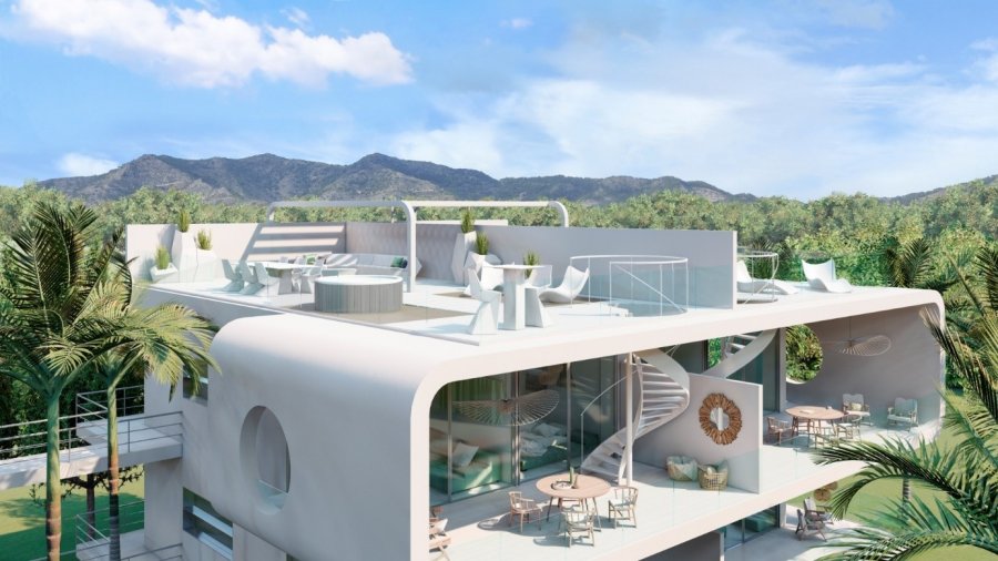 penthouse v rezidenci Med Two, Fuengirola, Španělsko