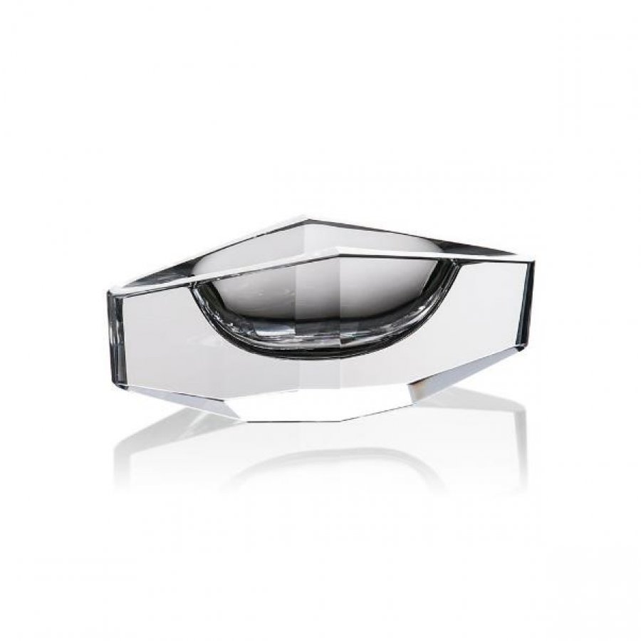 popelník z českého křišťálu