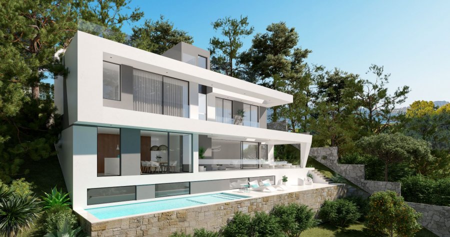 luxusní vila z projektu v Pinares de San Anton, Malaga