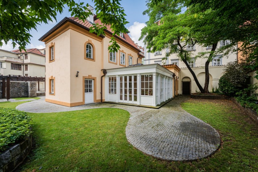 luxusní vila na Malé Straně, Praha 1