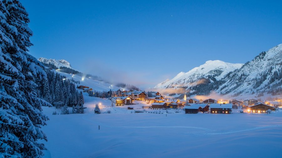 Lech Zurs lyžování