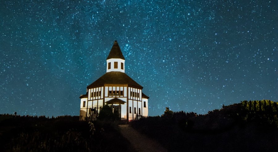 Jizerská oblast tmavé oblohy