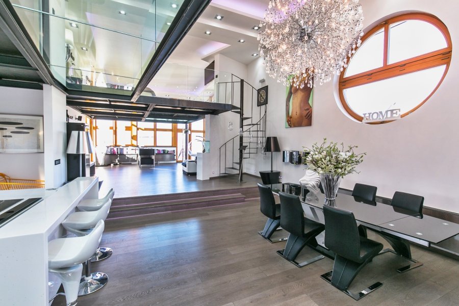 luxusní mezonetový byt Praha 5