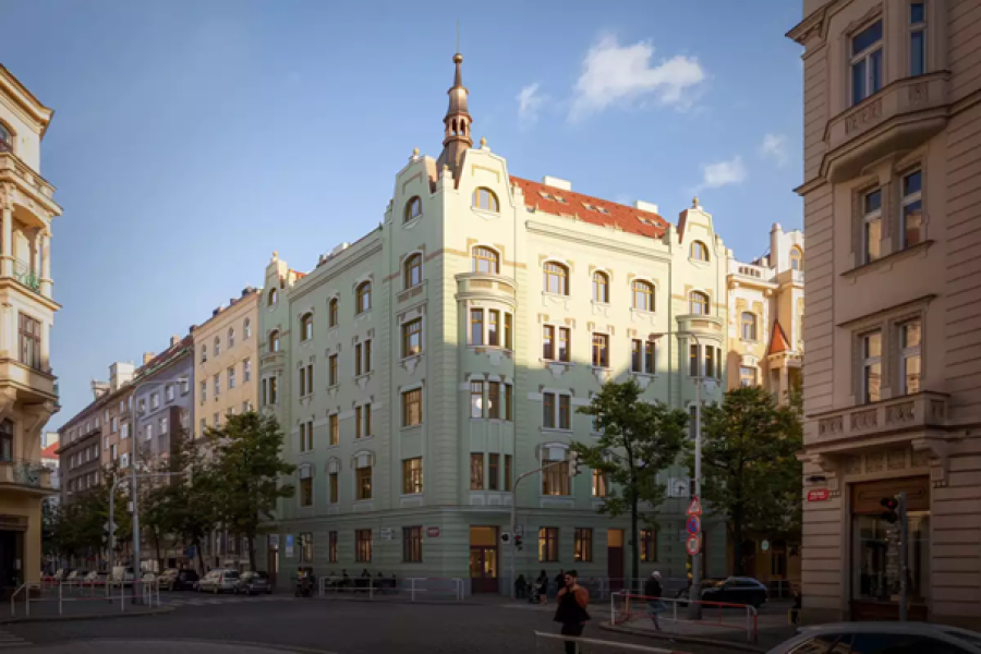 Projekt Slavíkova 6 Praha 2 - Vinohrady