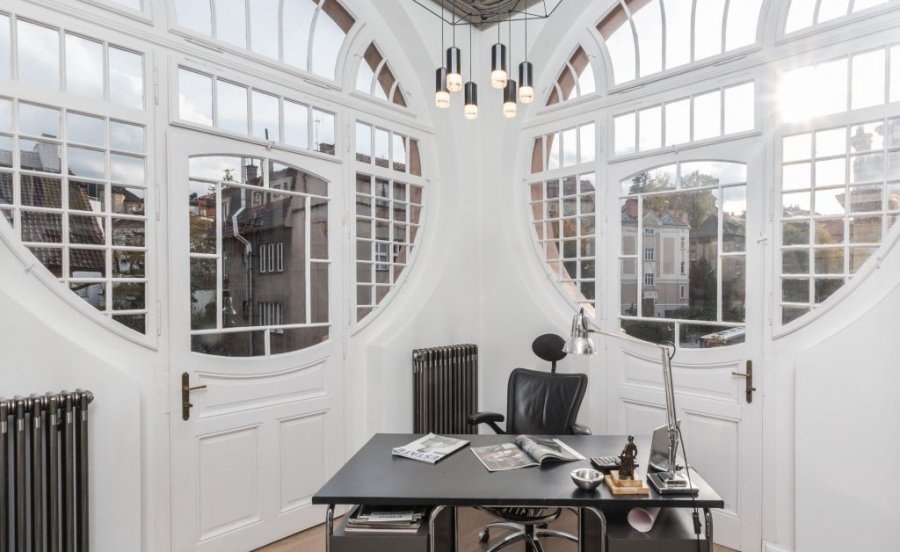 interiér secesní vily Helenka, Praha 5