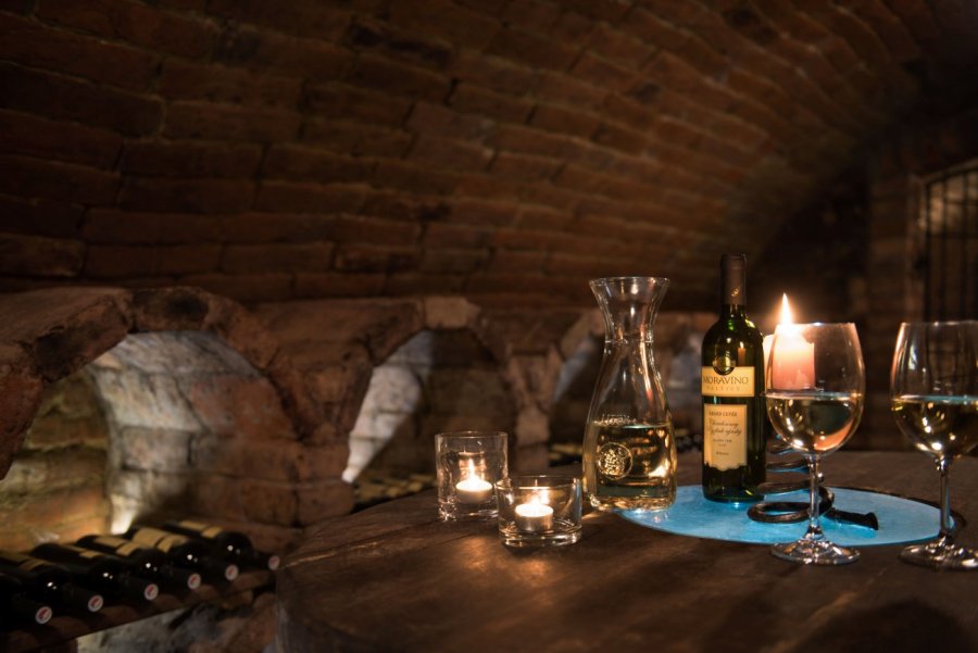 historický vinný sklep rezidence Adalbert