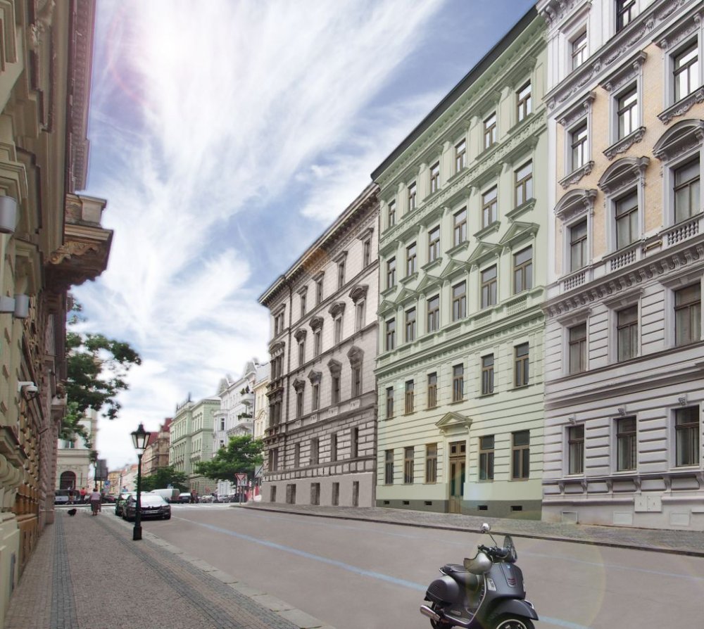 The last apartment in the successful Všehrdova 3 Residence Project