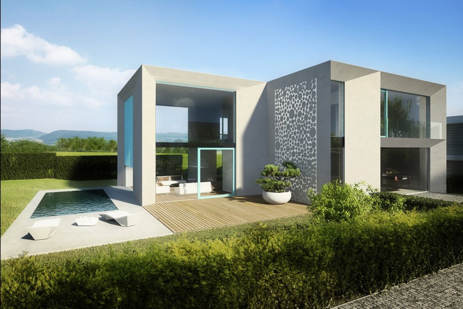 The  construction of a model villa D Art Club Prague 5 -  Lipence