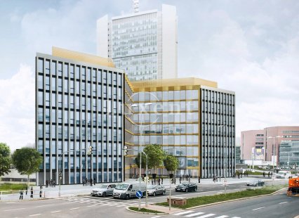 komerční budova Nusle