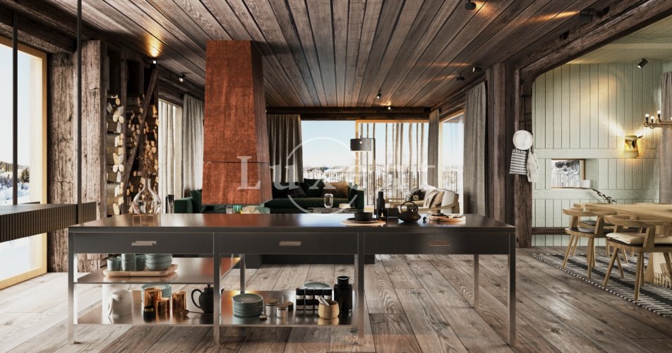 Prodej apartmánu 3+kk/B/L, 166,2 m2, v luxusním horském projektu Apartmány Albeřice, Krkonoše – Horní Maršov