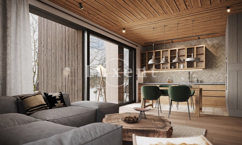 Ale of an apartment 3+kt/2L, 111,6 sqm, in luxury mountain project Apartments Albeřice, Giant Mountains - Horní Maršov