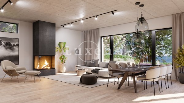 luxusní obývací pokoj