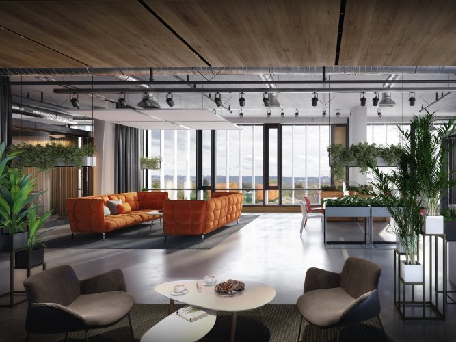 Pronájem moderní kancelářské jednotky, 384 m², Praha 10