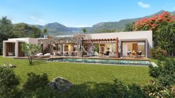 Villa Balise pohled na vilu