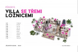 Vila se třemi ložnicemi