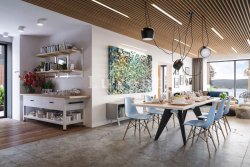 jídelna s výhledem