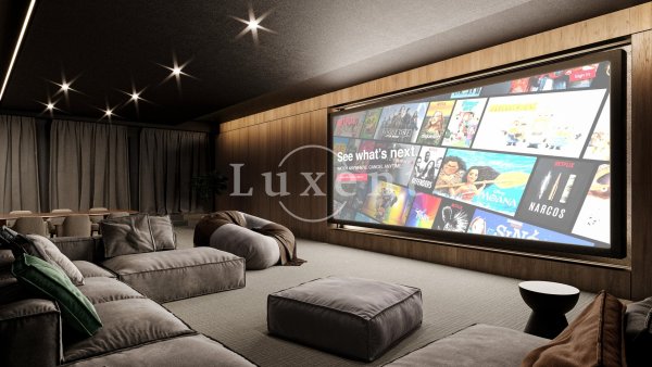 domácí kino vizualizace