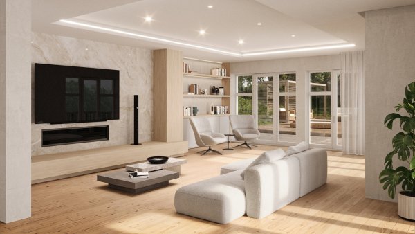 obývací pokoj vizualizace