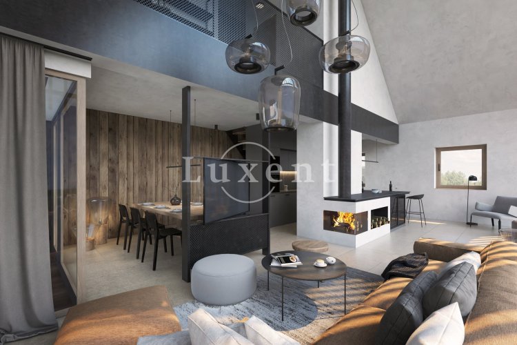 Prodej apartmánu 3+kk/T, 77 m2, v novém rezidenčním projektu, Pec pod Sněžkou