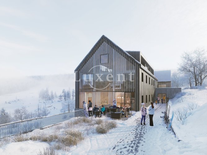 Prodej apartmánu 2+kk/T, 47 m2, v novém rezidenčním projektu, Pec pod Sněžkou