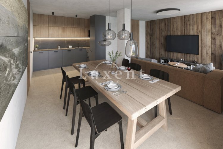 Prodej apartmánu 2+kk/T, 47 m2, v novém rezidenčním projektu, Pec pod Sněžkou