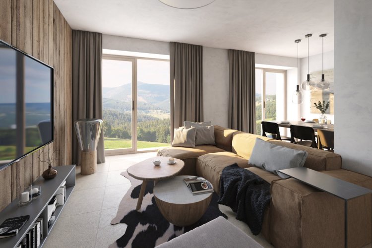 Sale of an apartment 3+kt/T, 75 sqm - Pec pod Sněžkou