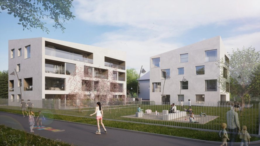 Prodej bytu 2+kk, 50,2 m², v novém rezidenčním projektu v klidné lokalitě Slezské Ostravy