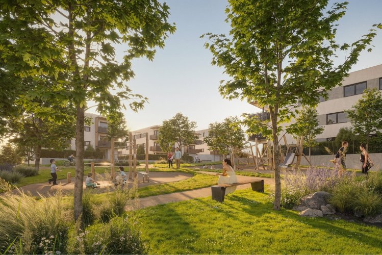 Prodej kancelářských prostor, 82 m², v developerském projektu Nová Cihelna Kladno, Kladno - Rozdělov