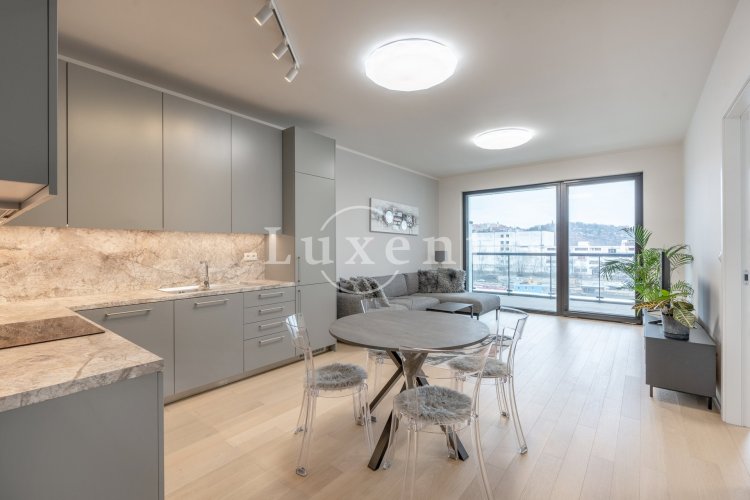 Pronájem bytu 2+kk/T/GS, 60 m2, Praha 7 - Holešovice