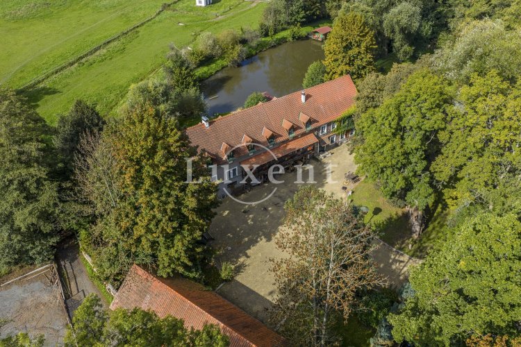 Sale of a water mill, industrial hall and other plots, all covering an area of 15 hectares, Stříbrná Skalice, Prague East