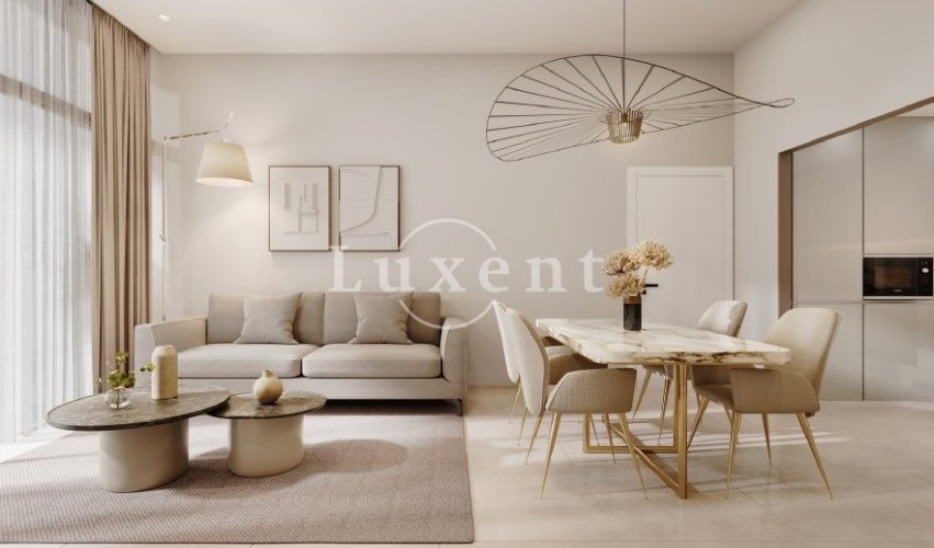 Prodej stylového apartmánu 1+kk, 45 m², v ikonické lokalitě Jumeirah Village Circle, Dubaj, SAE