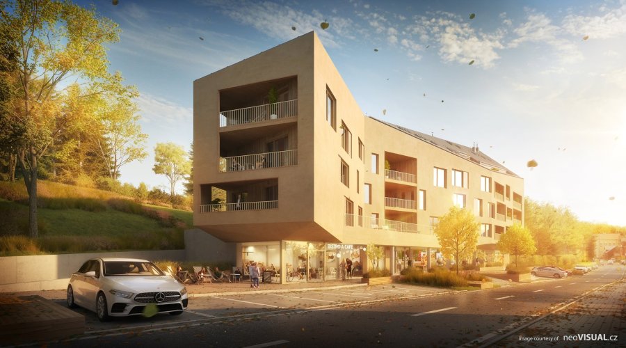 Prodej apartmánu 3+kk/T/B, 94,9 m², v Rezidenci Svatá Barbora, Železná Ruda