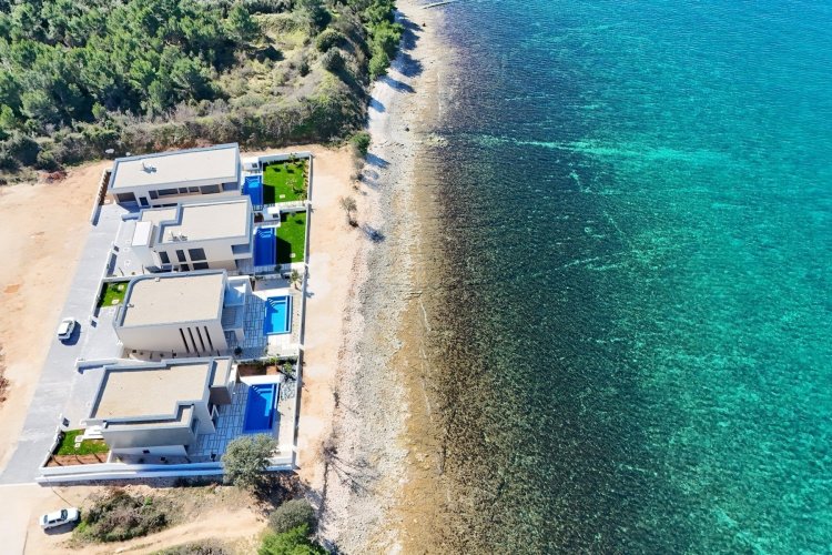 Prodej luxusní vily v první řadě u mořem 264 m², Zaton, Chorvatsko