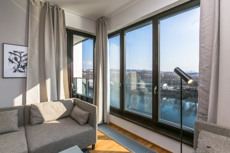 Pronájem bytu, 2+kk/T, 58 m², Praha 7 - Holešovice