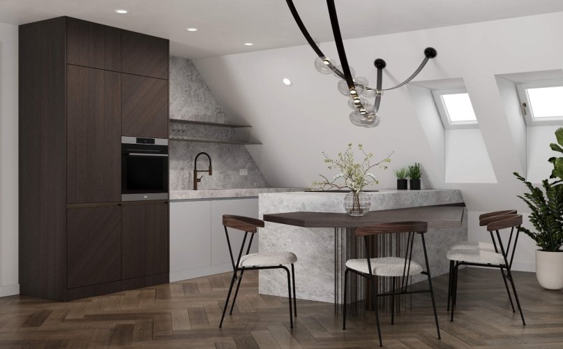 Prodej bytu 3+kk/B na Královských Vinohradech, Praha 2