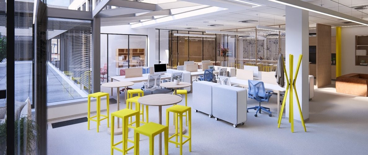 Pronájem kancelářského prostoru 653 m², Praha 1 - Nové Město