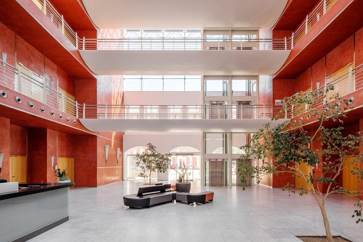 Pronájem kancelářské jednotky, 870 m², Corso Karlín, Praha 8 - Karlín