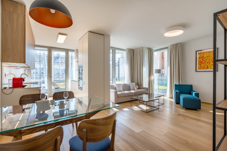 Rent apartment 2+kk/T/GS, 71 m², Prague 5 – Smíchov