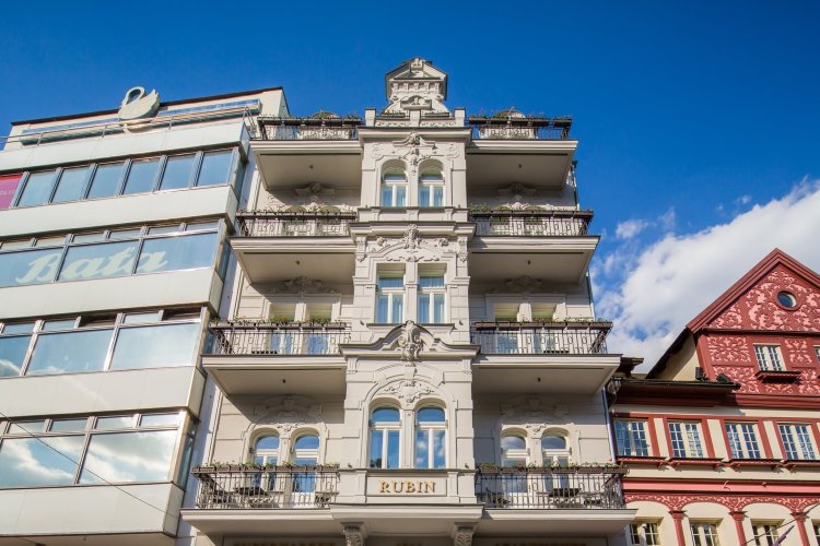 Bytový dům Rubin Palace, 1.305 m2, Karlovy Vary