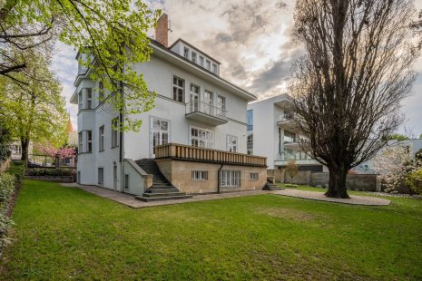 pohled na vilu 